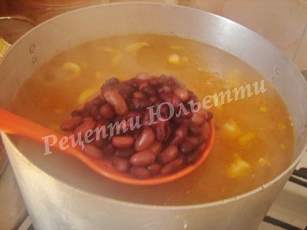 Borsch vegano de setas